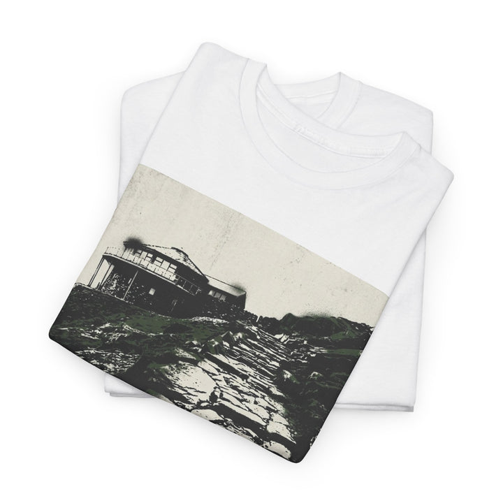 Snowdon 1085m Vintage Summit Tee — Mountain Coordinates Graphic T‑Shirt