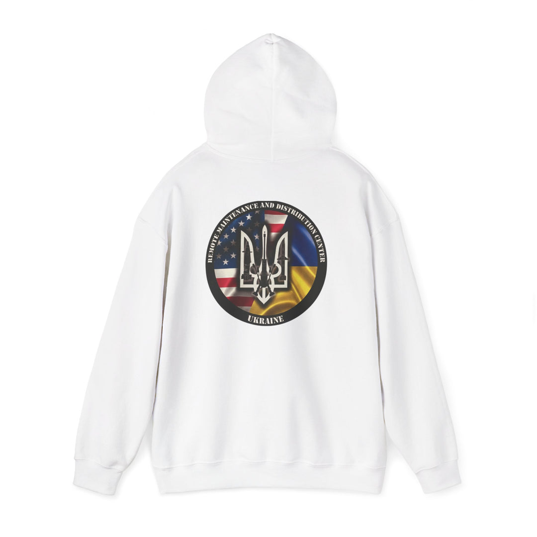 Ukraine Support Hoodie — RDCU US/UKRAINE Design