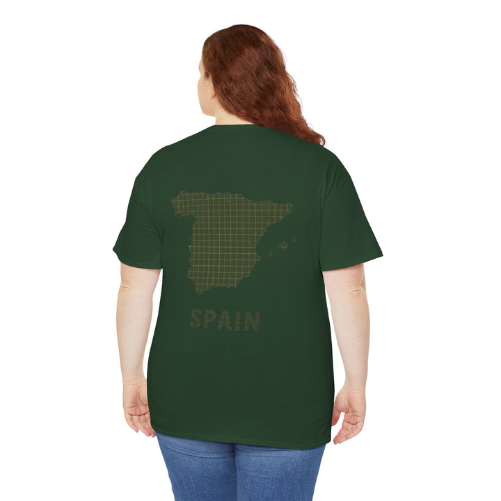 Spain Map T-Shirt • Gallus Logo Travel Tee