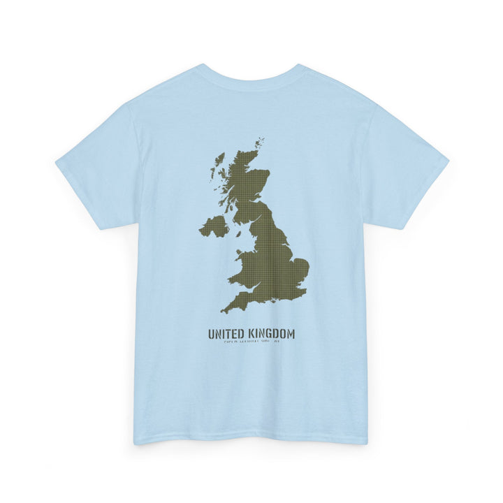United Kingdom Map T-Shirt — Minimal UK Outline Tee