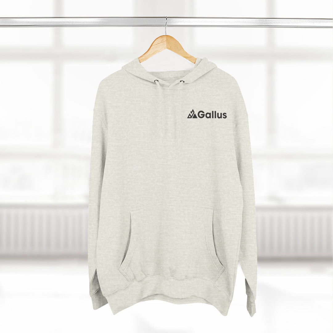 Gallus Mountain Biking Hoodie — Forest Trail MTB Graphic Pullover