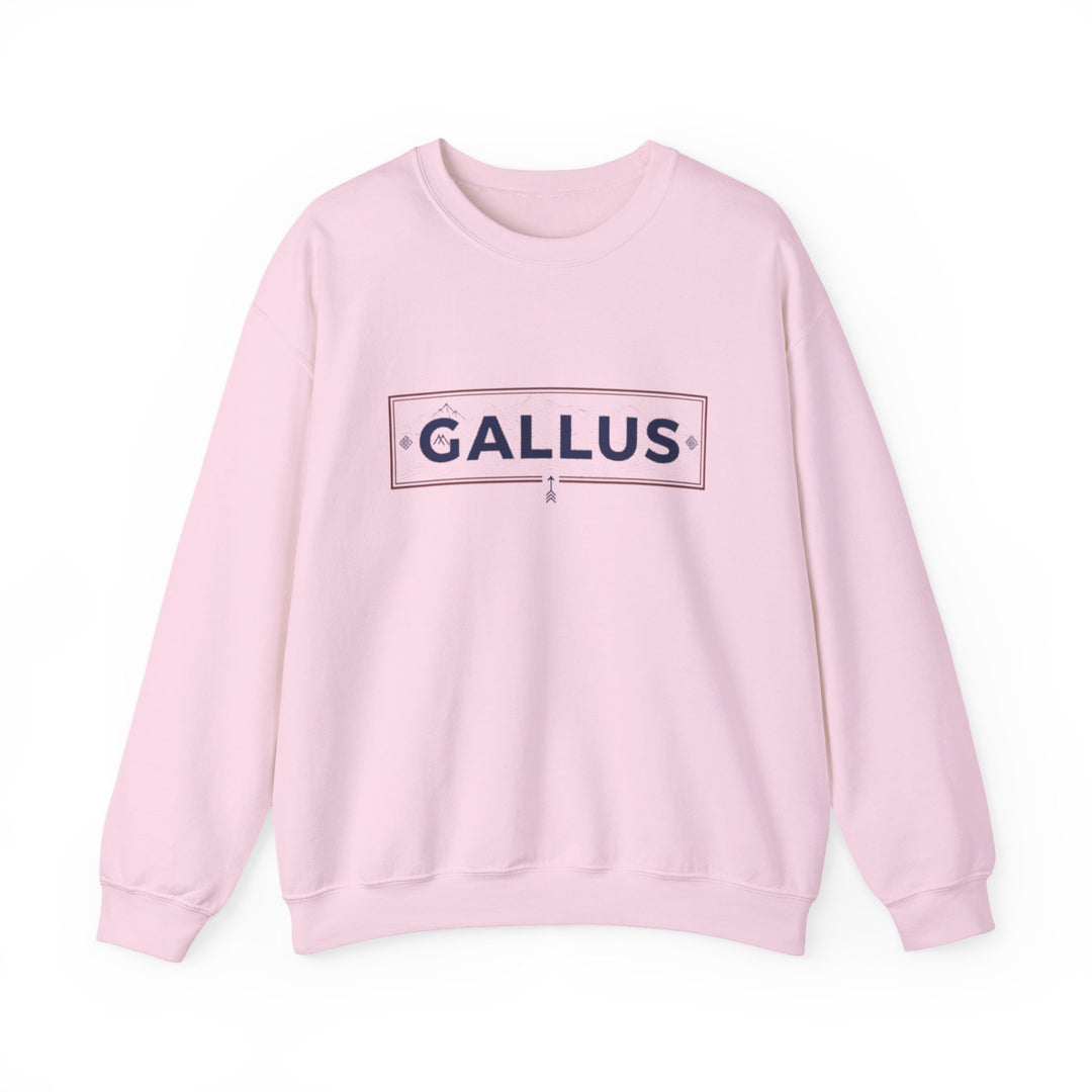 Spain Map Crewneck Sweatshirt — GALLUS Logo Travel Pullover