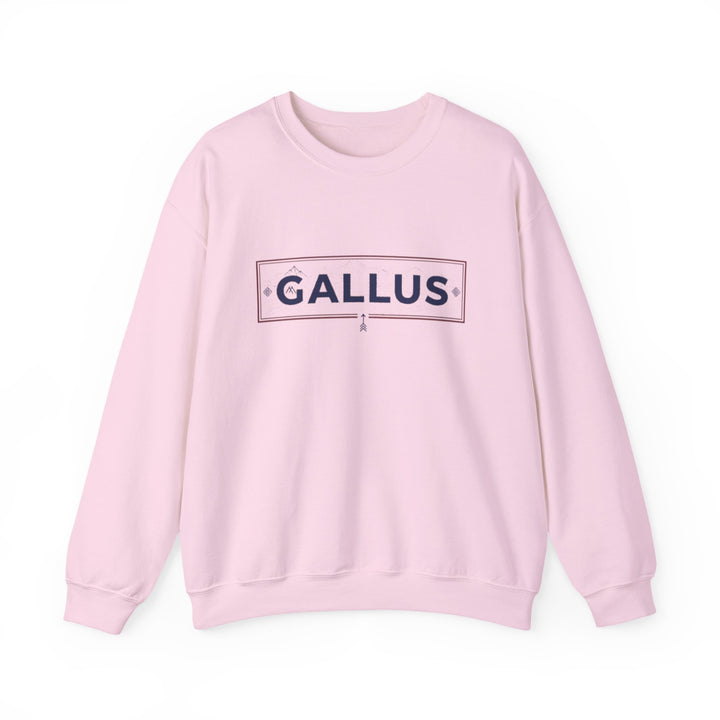 Spain Map Crewneck Sweatshirt — GALLUS Logo Travel Pullover