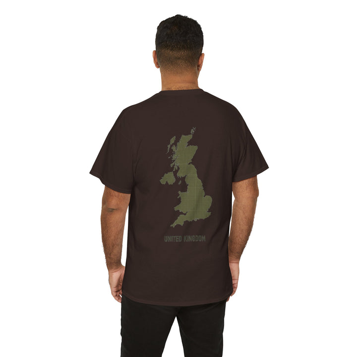 United Kingdom Map Tee — "GALLUS" Streetwear Graphic T-Shirt