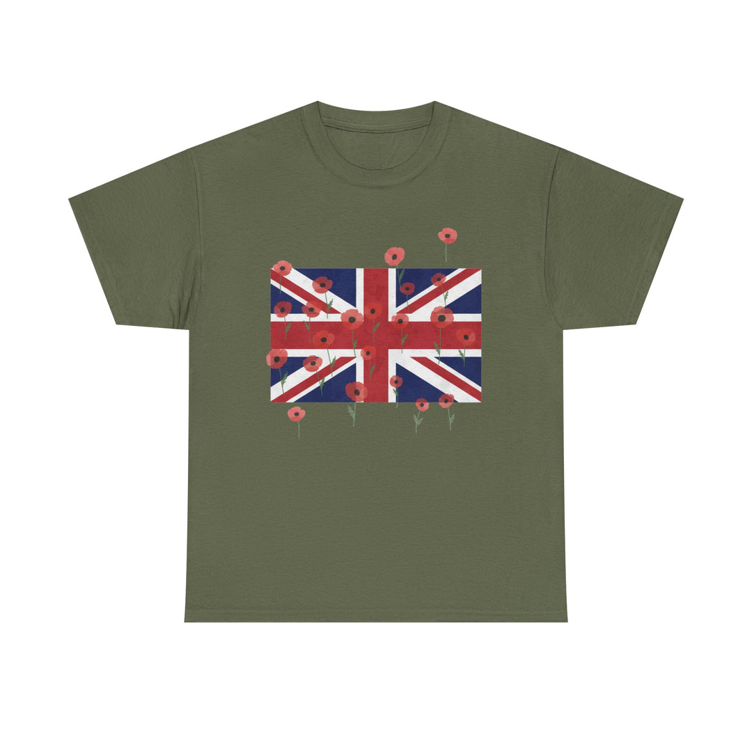 The Sovereign Remembrance T-Shirt — British Military Heritage Graphic