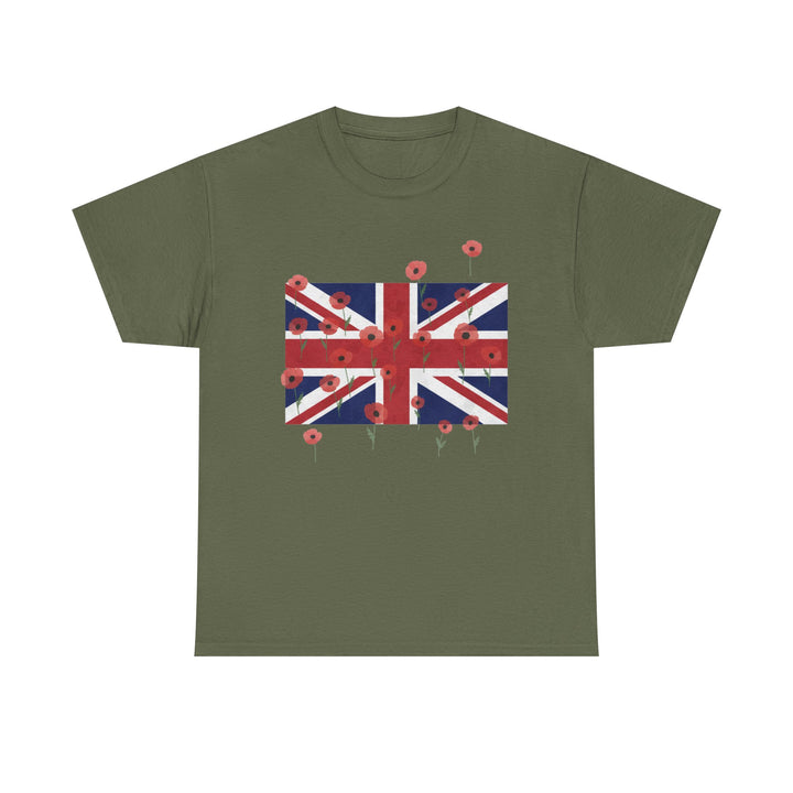 The Sovereign Remembrance T-Shirt — British Military Heritage Graphic