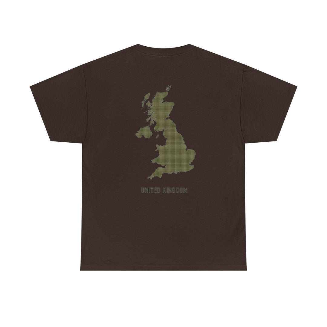 United Kingdom Map Tee — "GALLUS" Streetwear Graphic T-Shirt