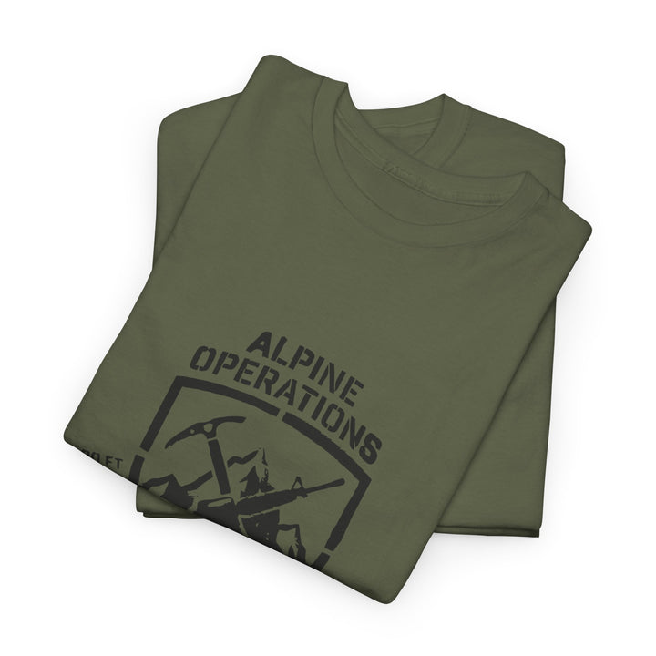 Alpine Operations Cotton Hiking Tee - Mountain Badge Edition