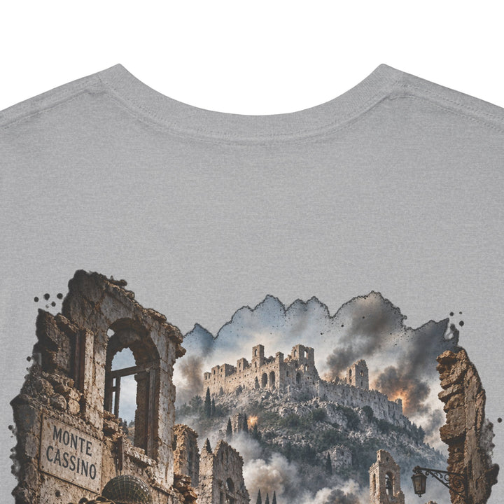 Monte Cassino 1944 Tee — WWII Memorial Graphic T-Shirt