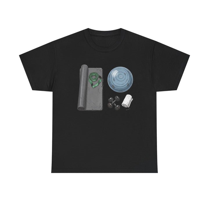 Pilates Kit Tee – soft, breathable cotton designed for Pilates workouts. Comfortable, flexible, and perfect for studio sessions, home practice, or casual wear.