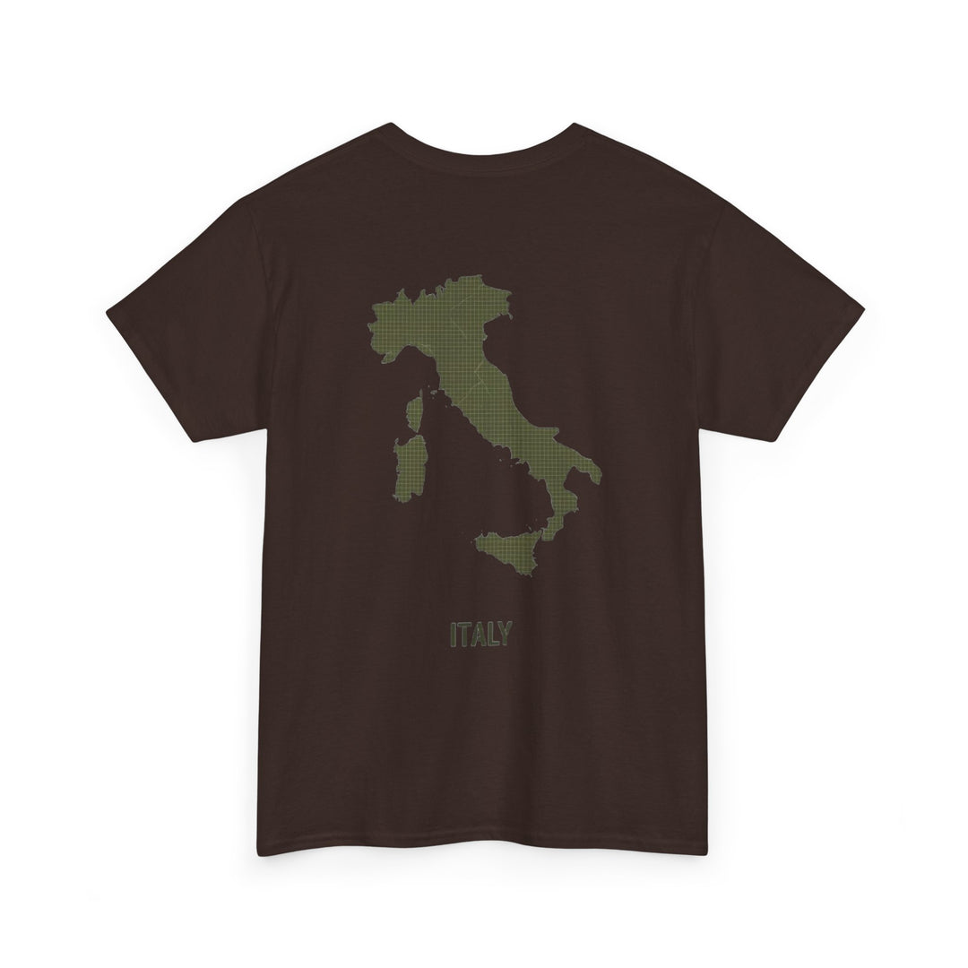 Italy Map T‑Shirt — Minimalist Travel Tee with &