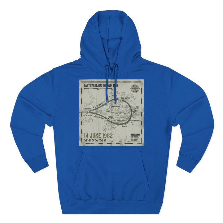 Port Stanley 1982 Assault Hoodie — Falklands Victory Heritage Graphic