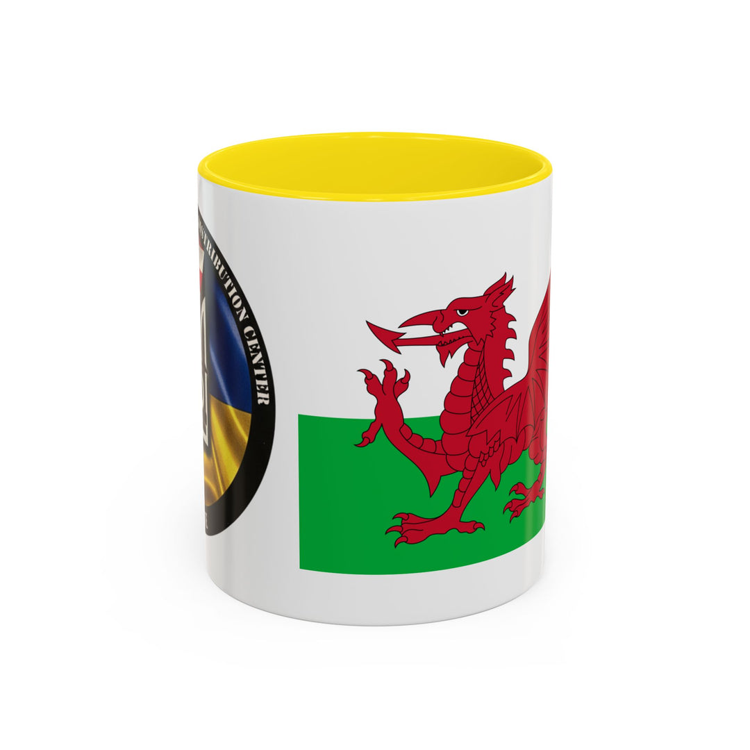 Wales Flag Accent Coffee Mug (11/15oz) – Red Welsh Dragon Tea &amp; Coffee Cup