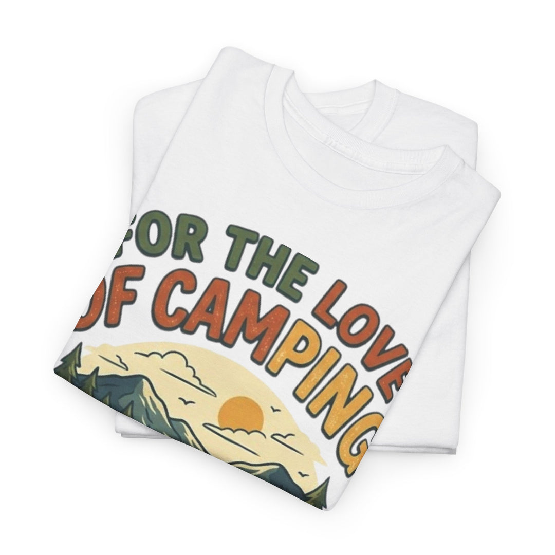 Retro Campfire Graphic T-Shirt - Vintage Style Camping Tee