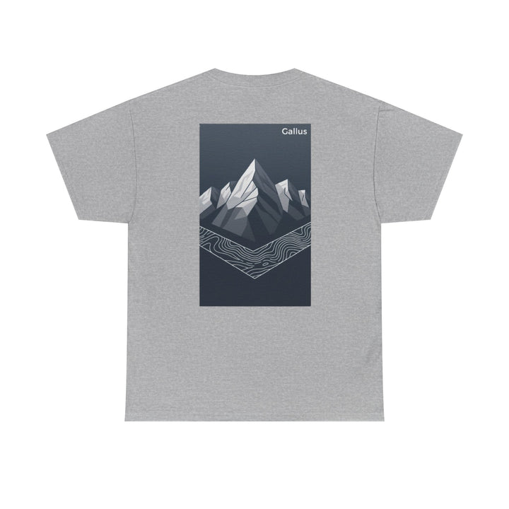 Mountain Graphic Tee — Gallus Logo Adventure T‑Shirt