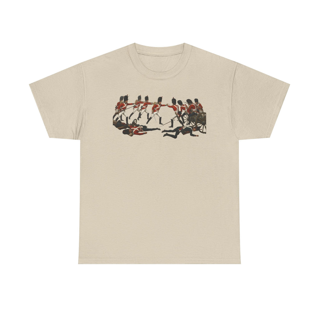 Waterloo Battle T‑Shirt — Historic Napoleonic War Commemorative Tee