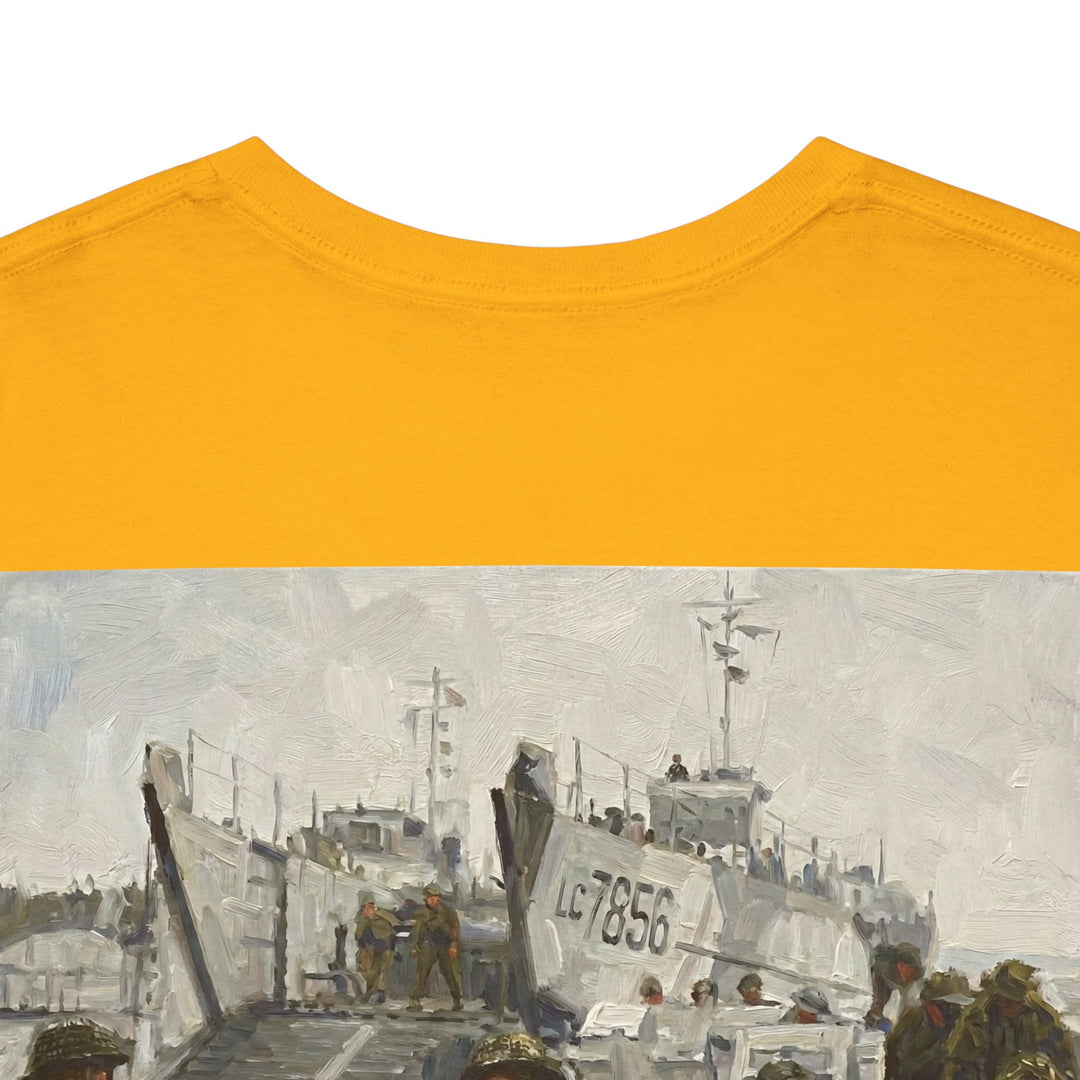 Gold Beach Coordinates T-Shirt — British D-Day 1944 — alternate product image 5
