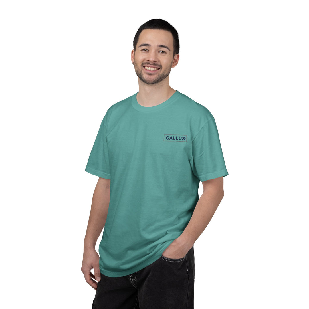 T-Shirt — Gallus Mountain Sunset Graphic Tee