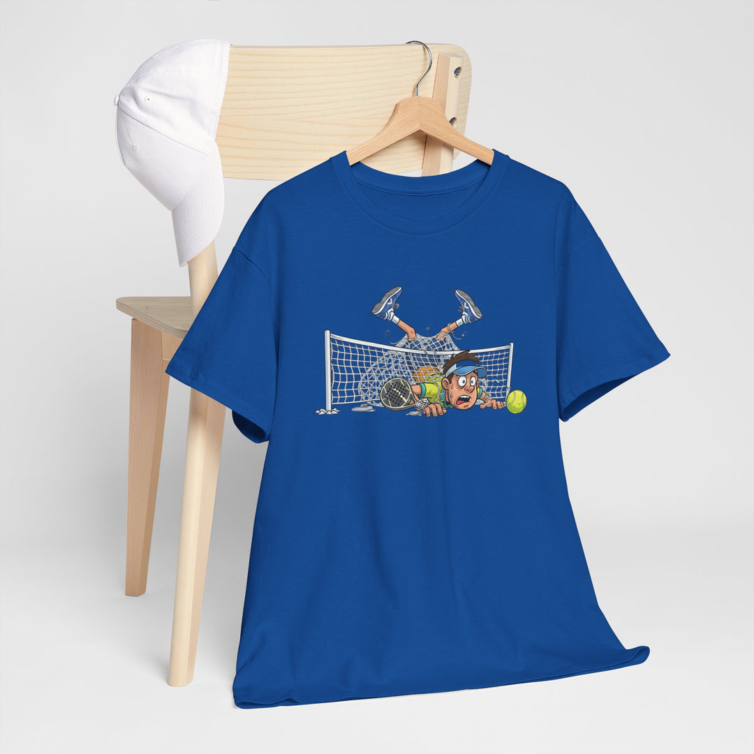 Padel Cartoon Goalie T-Shirt | Fun Padel Tee