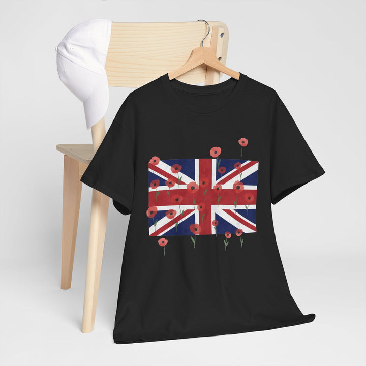 The Sovereign Remembrance T-Shirt — British Military Heritage Graphic