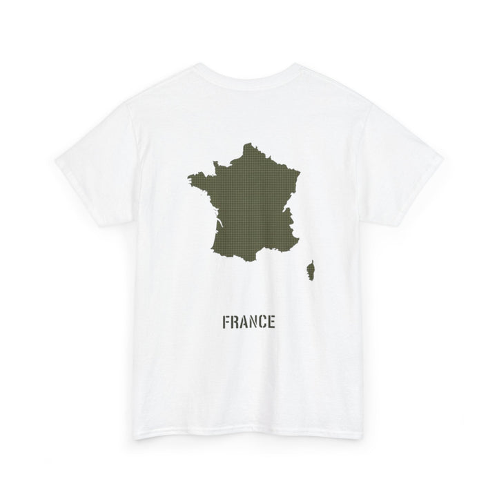 France Map Tee with "GALLUS" Chest Logo