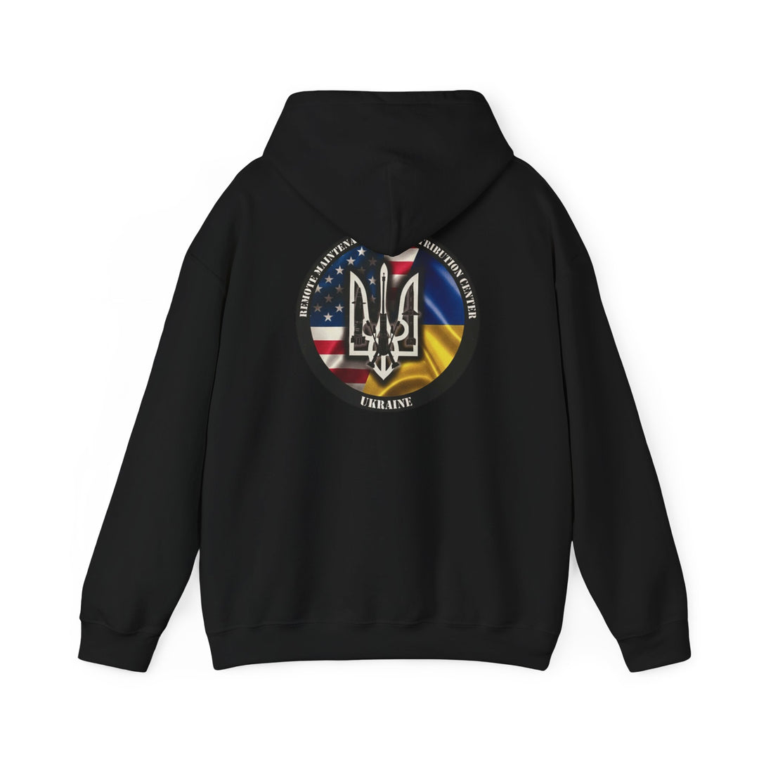 Ukraine Support Hoodie — RDCU US/UKRAINE Design