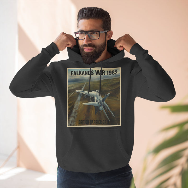 Sea Harrier 1982 Hoodie — Falklands War Naval Aviation Heritage