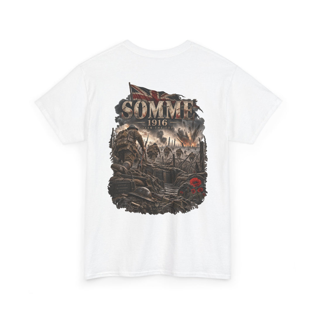 Somme 1916 Memorial T‑Shirt — WWI Battle of the Somme Commemorative Tee