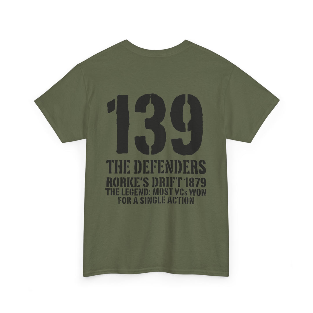 Defenders of Rorke’s Drift 1879 T-Shirt — Anglo-Zulu War Tribute