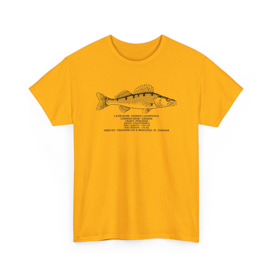 Walleye Fish (Zander) Illustration Tee | Fishing T-Shirt