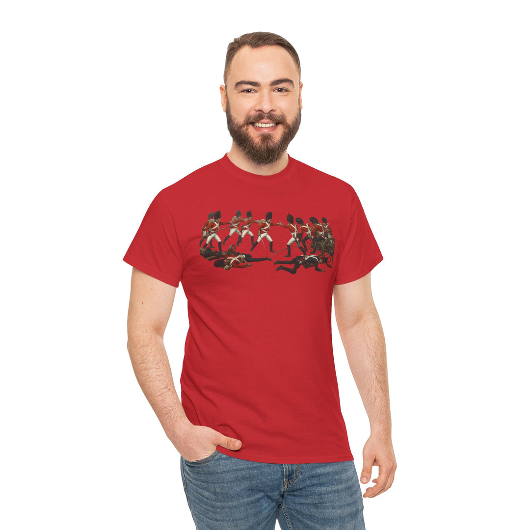 Waterloo Battle T‑Shirt — Historic Napoleonic War Commemorative Tee