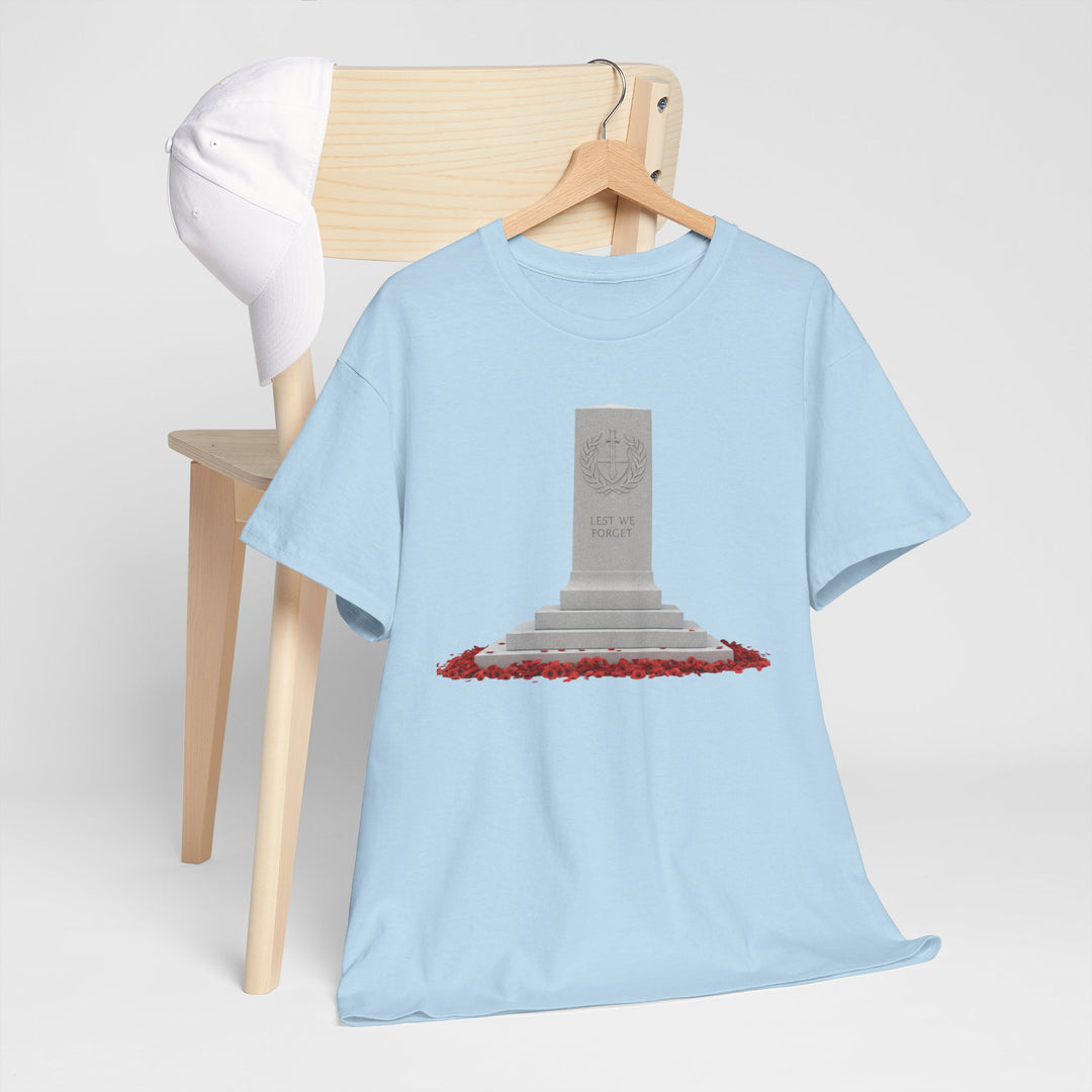 Cenotaph Memorial Tee — Tribute &amp; Remembrance Shirt
