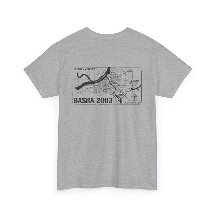 Basra 2003 Military Map T-Shirt — alternate product image 9