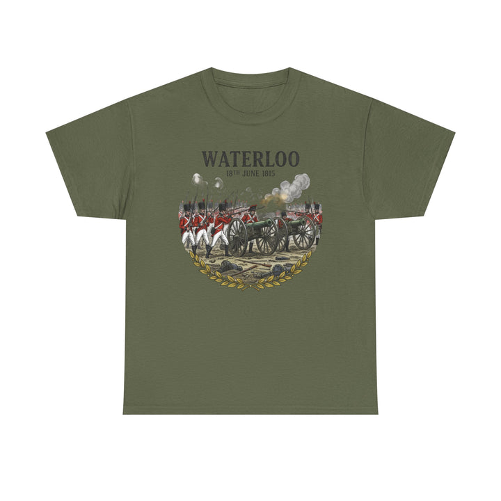 Waterloo 18th June 1815 T-Shirt — Historical Battle Commemorative Tee