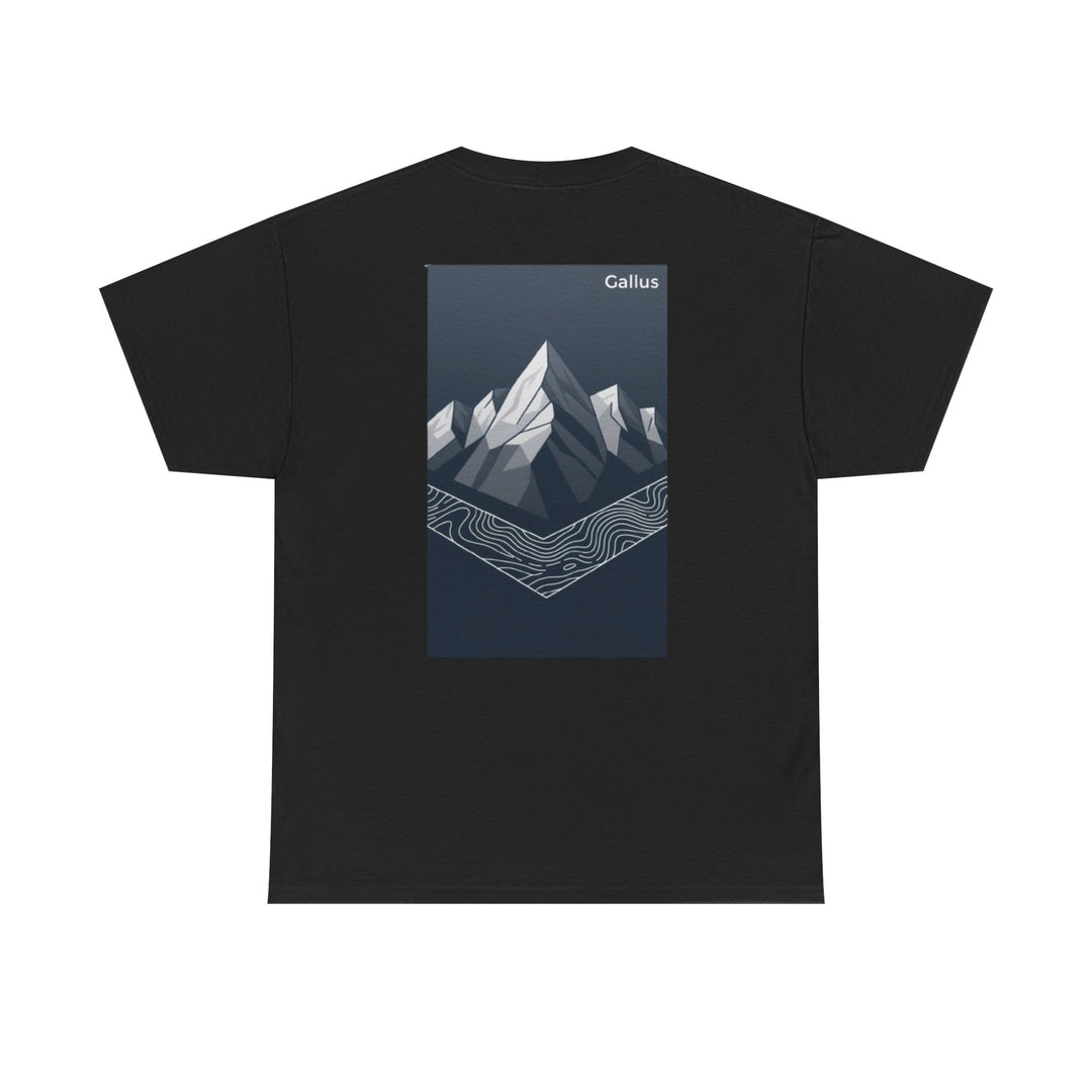 Mountain Graphic Tee — Gallus Logo Adventure T‑Shirt