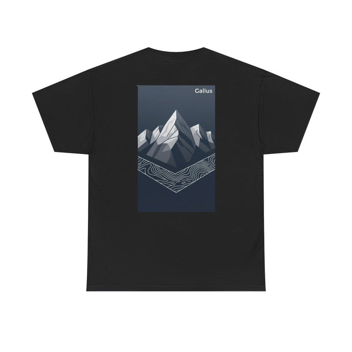 Mountain Graphic Tee — Gallus Logo Adventure T‑Shirt