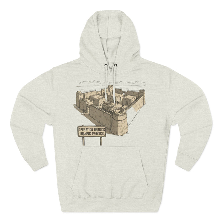 Op Herrick Compound Hoodie - Helmand Province Military Heritage Graphic