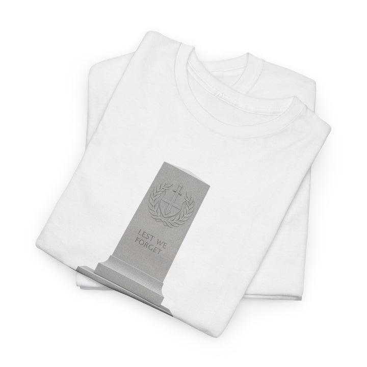 Cenotaph Memorial Tee — Tribute &amp; Remembrance Shirt