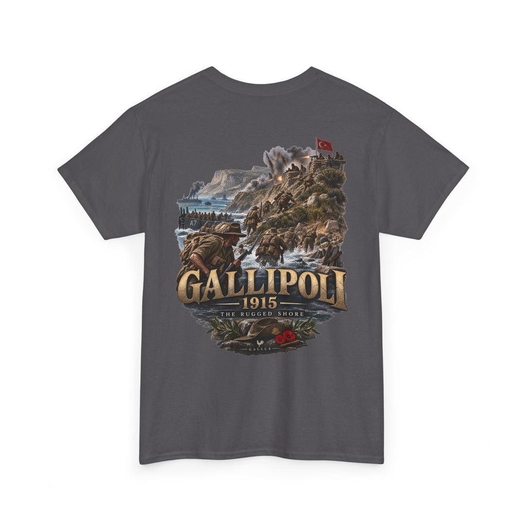 Gallipoli 1915 Memorial T-Shirt — ANZAC Remembrance Graphic Tee