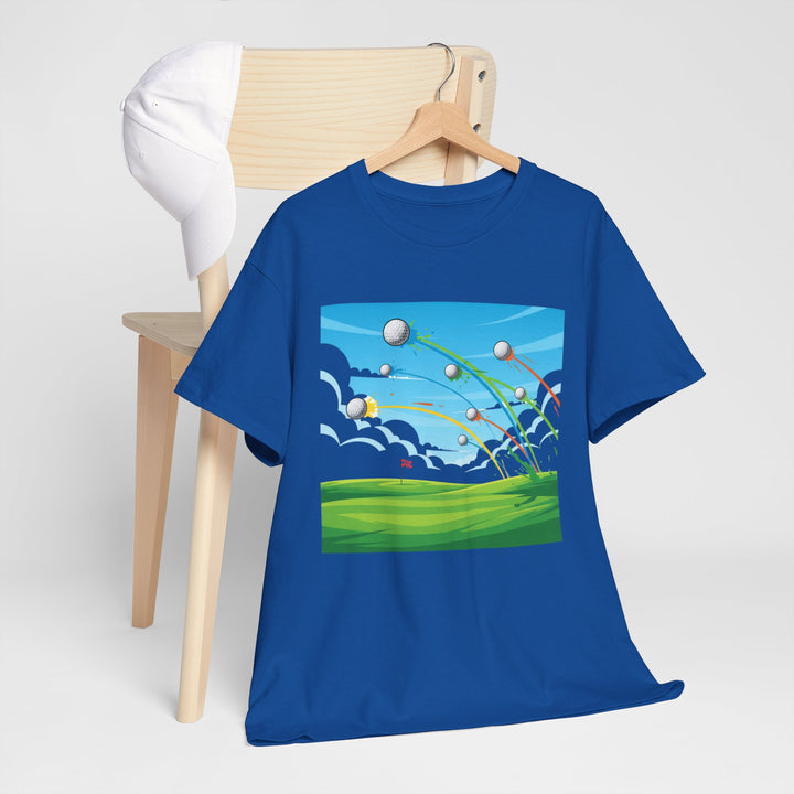 Golf Ball Flight T-Shirt | Golf Graphic Tee