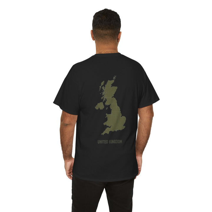 United Kingdom Map Tee — "GALLUS" Streetwear Graphic T-Shirt
