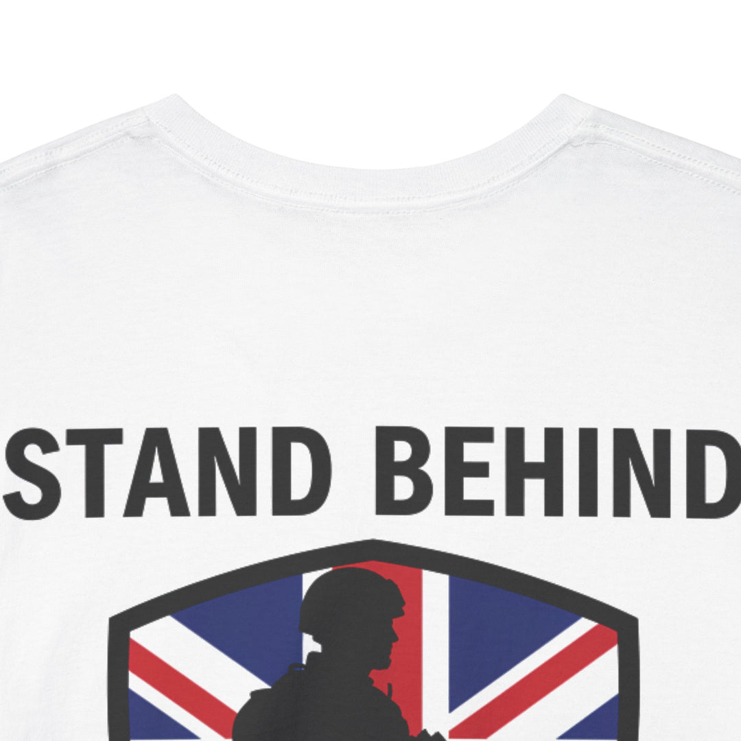 British Flag Military Support Tee