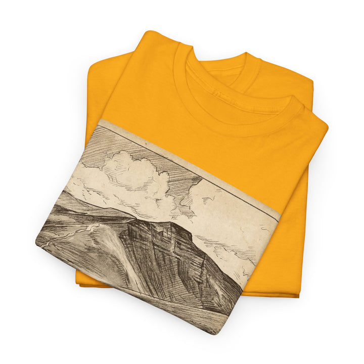 Pen y Fan Summit Coordinates T-Shirt — Vintage Mountain Peak Tee