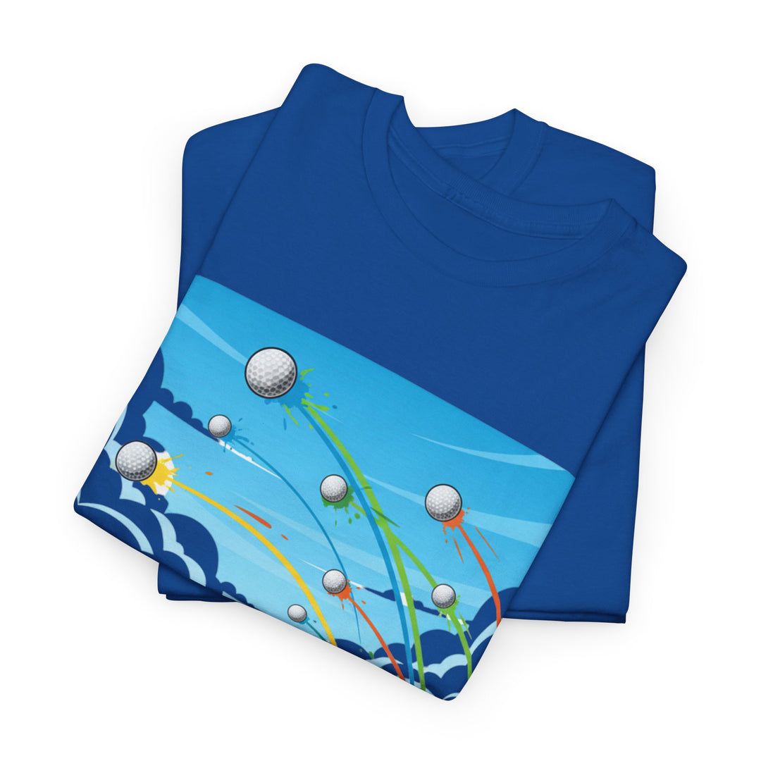 Golf Ball Flight T-Shirt | Golf Graphic Tee