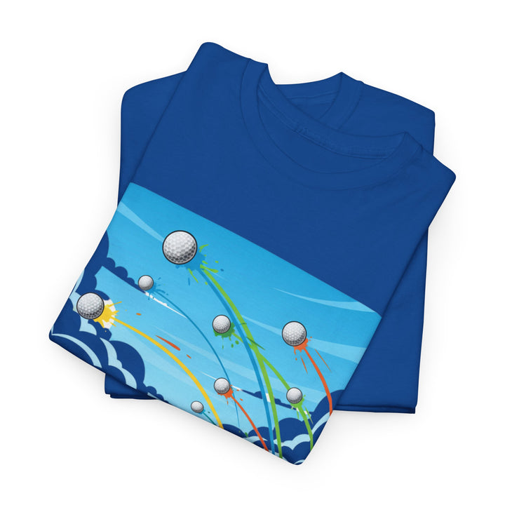 Golf Ball Flight T-Shirt | Golf Graphic Tee