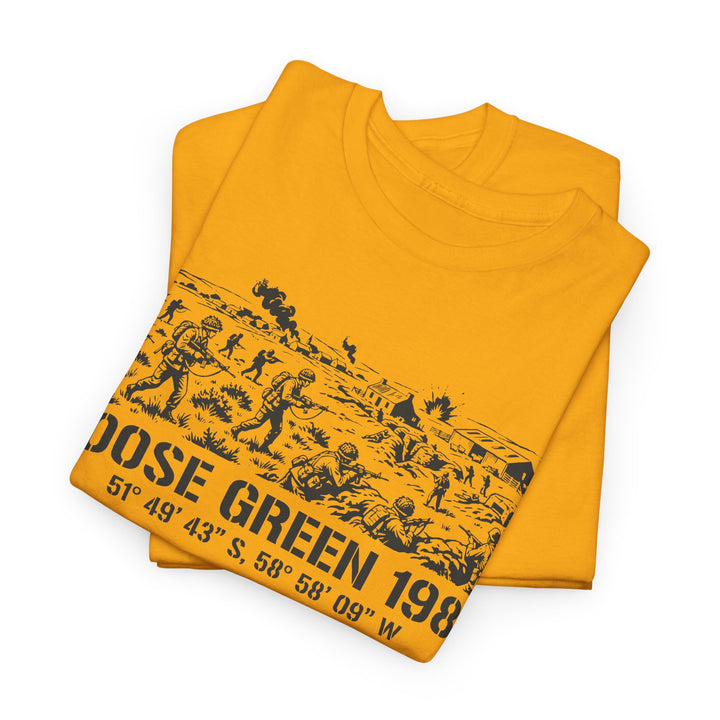 Goose Green 1982 T-Shirt - Falklands War Military Heritage Graphic