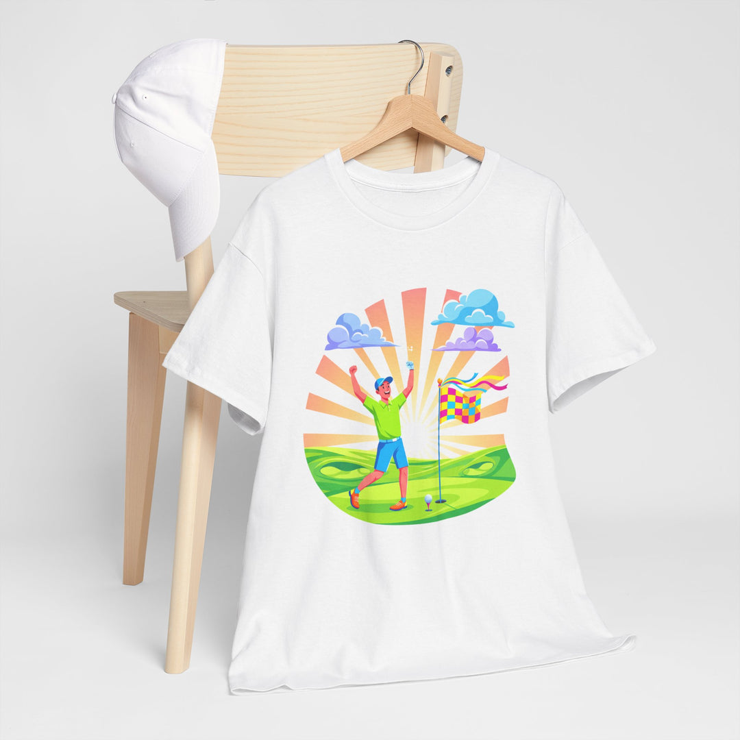 Golf Swing Silhouette Graphic Tee