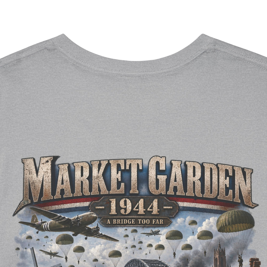 Market Garden 1944 T-Shirt — WWII Airborne Battle Illustration