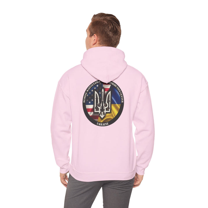 Ukraine Support Hoodie — RDCU US/UKRAINE Design