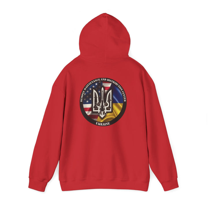 Ukraine Support Hoodie — RDCU US/UKRAINE Design